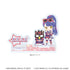 『アイカツスターズ!×サンリオキャラクターズ』アクリルスタンドプレート07/如月ツバサ×バッドばつ丸(コラボイラスト(ミニキャラ))